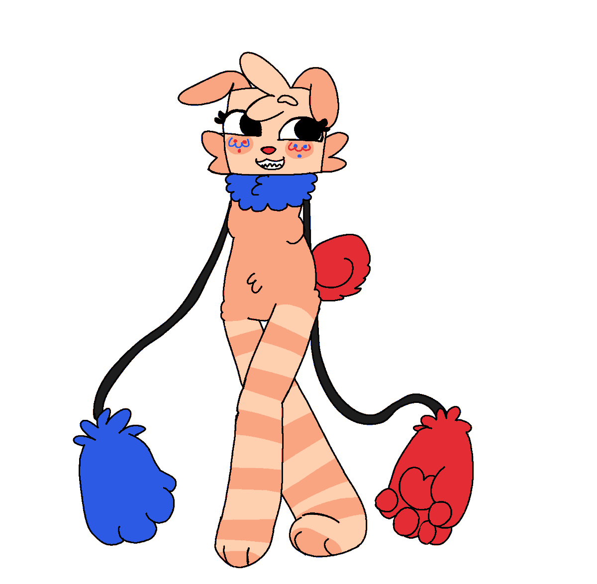 dizzifizzicat's tweet photo. @LemarHawkins I meant to make her gloves in paws like her old design but I forgot gulp https://t.co/ABeoAKsQFh