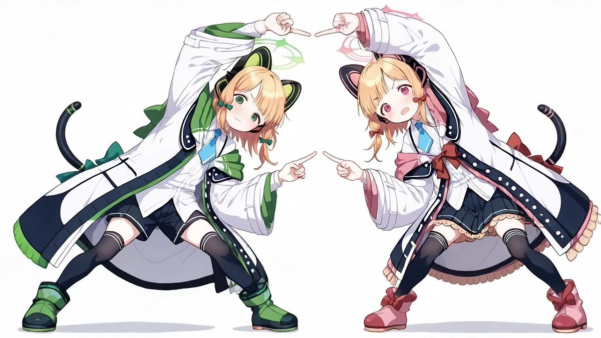 モモイとミドリ！✨ #ブルアカ #BlueArchive