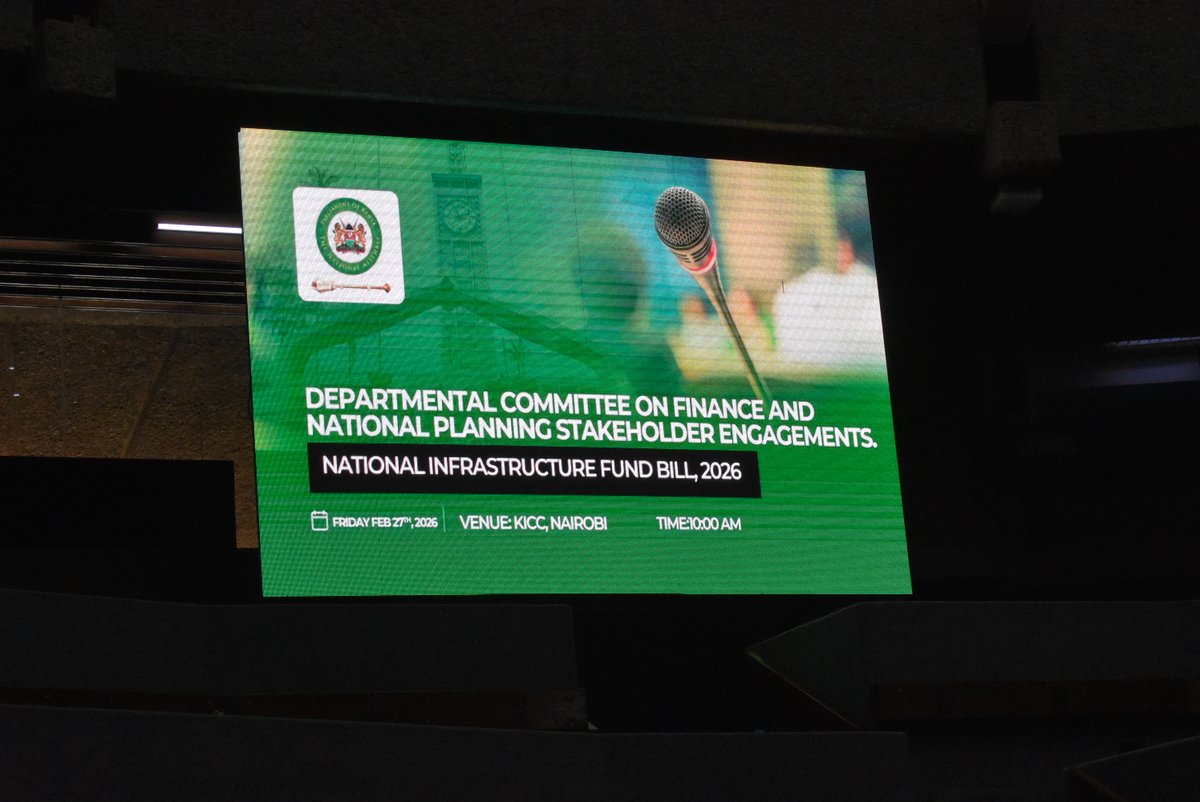 KICC_kenya's tweet image. KICC is hosting the 13th National Assembly Public Hearing on the National Infrastructure Fund Bill.
A vital platform for public participation in shaping Kenya's future. 
#MeetInKenya #PublicParticipation #NationalAssemblyKE #InfrastructureFundBill