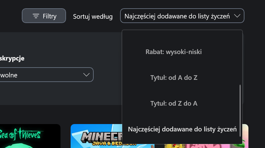 RetroNukleon's tweet image. Microsoft wypuścił  aktualizację opcji sortowania w sklepie Xbox na PC i Xbox, dając cztery przydatne nowe sposoby wyszukiwania ofert. 
Są to:
Cena niska-wysoka, wysoka niska,  rabat wysoki niski i najczęściej dodawane do listy życzeń.
Dobra robota. 
#Xbox #XboxStore