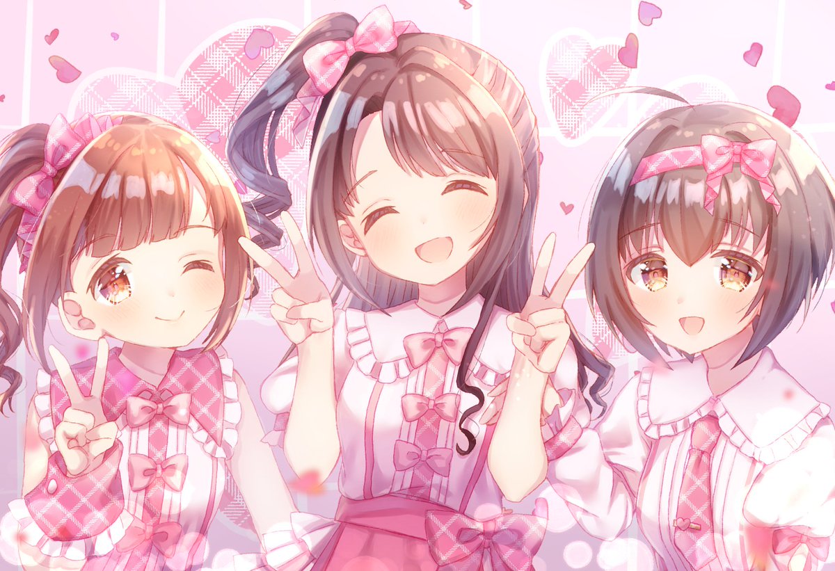 五十嵐響子 ,小日向美穂 ,島村卯月 「#唐突に5年前の絵を載せる見た人もやる この時期の絵、お気に入りたくさんある」|神奈月惟瑠🌙skeb募集中のイラスト
