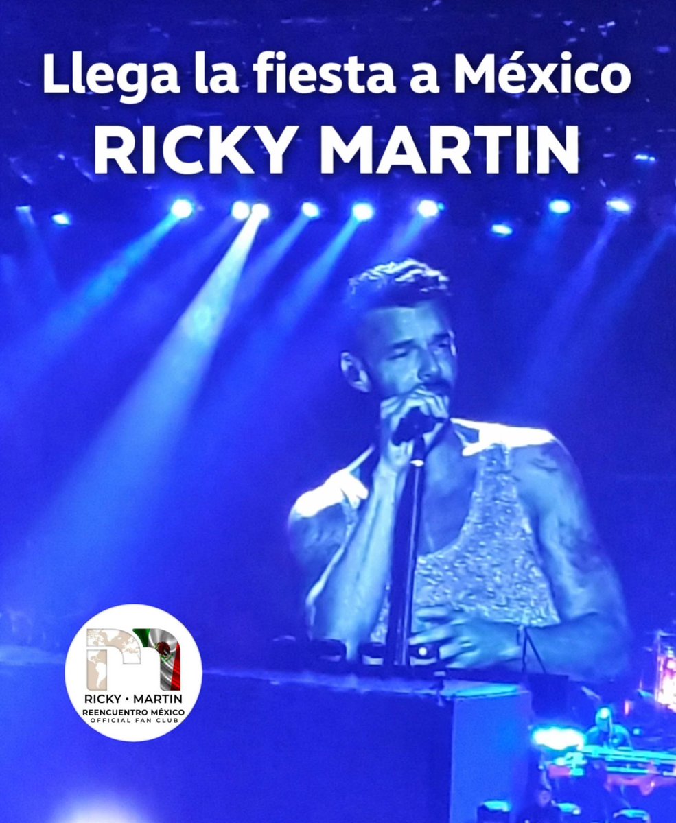 ErickMauric's tweet photo. @ricky_martin
@RMwebteam
@fc_reencuentro
@reencuentrorickymartinmexico
#reencuentro_fc #nadienospara  #RickyMartin https://t.co/ixCWreTo9b