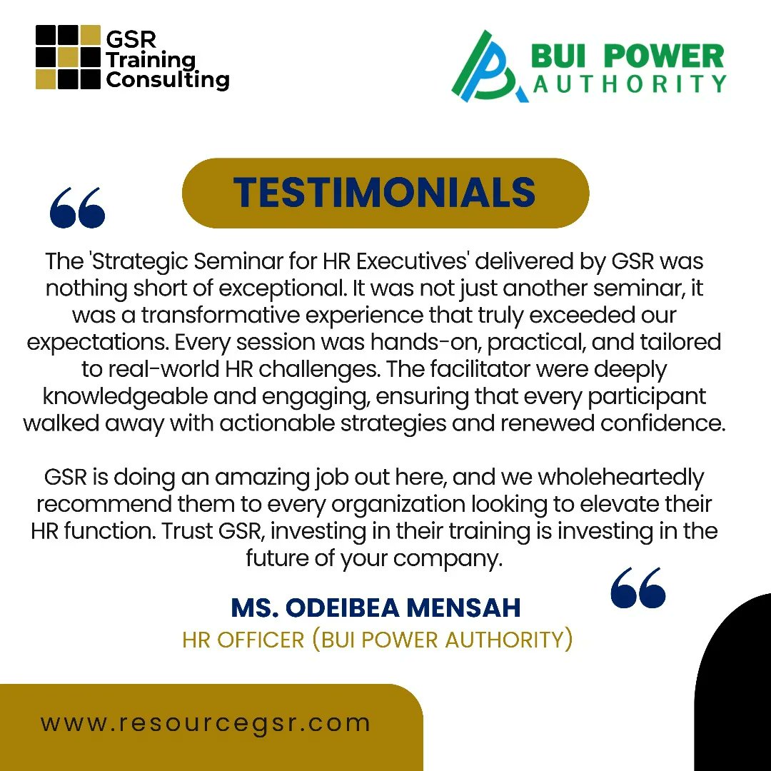 _gsrtc's tweet photo. Just have a look at some of client's testimonies. 
Partner with GSR Today and you will the more testimonies to share.
#gsrtrainingconsulting #LeadershipDevelopment #fyp https://t.co/mPBzt3b01w