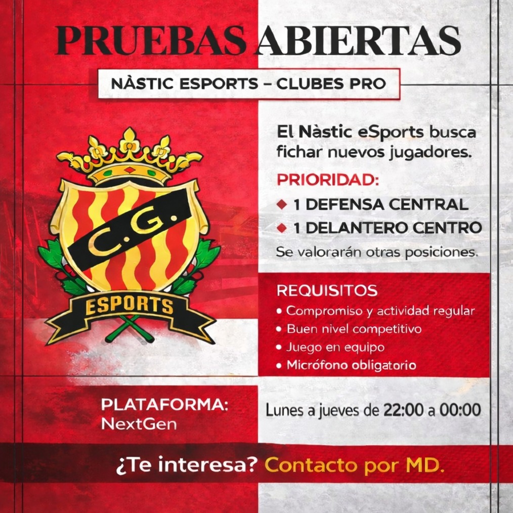 Nàstic eSports tweet media