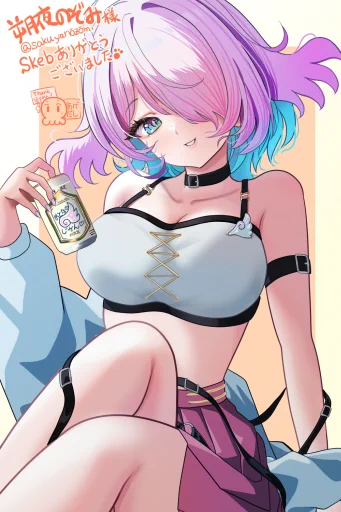 これはおskebでご依頼いただいたVtuberさま☆ リピートありがとうございました!