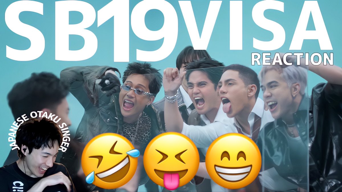 今日の動画❷！

【SB19】【OTAKU SINGER】SB19 「VISA」MV REACTION!!❤️‍🔥
youtu.be/WqtgE6AaDho

#SB19

❤️‍🔥❤️‍🔥❤️‍🔥