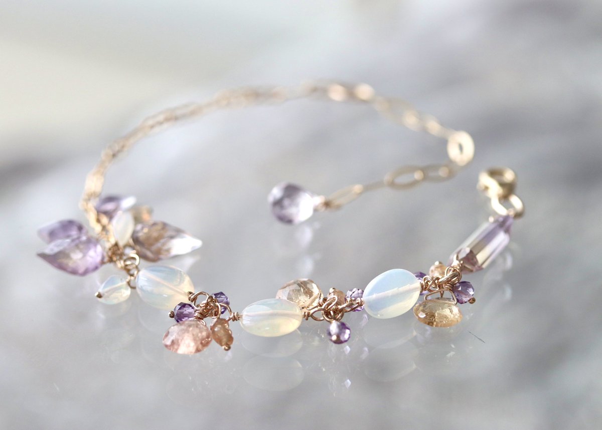 教えてください// 天然石の宝石ブレスレットにつきまして、 ご希望の