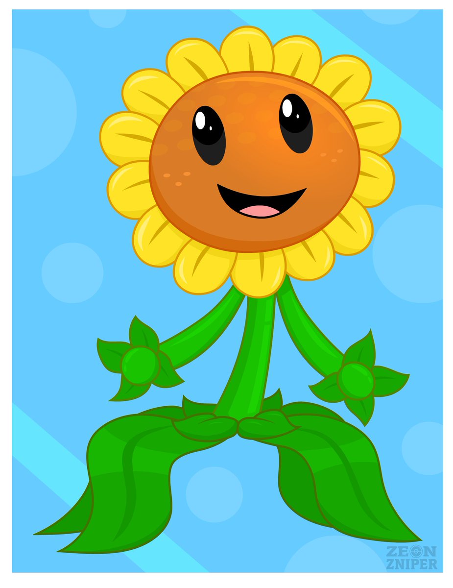 i draw Sunflower hi
#pvz #sunflower