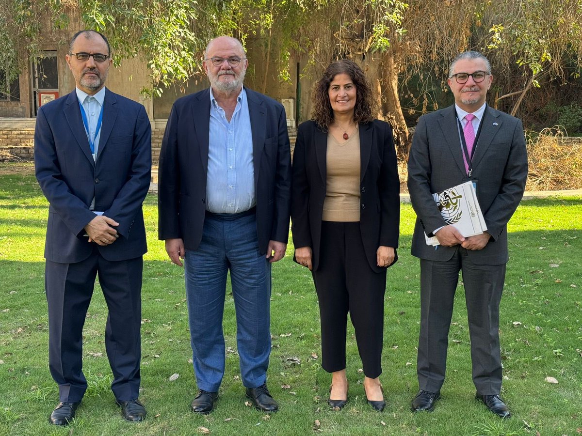 WHO Iraq tweet media