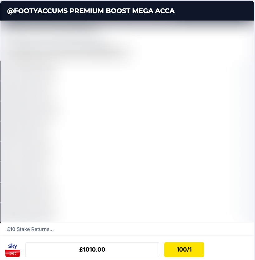 Footy Accumulators tweet media