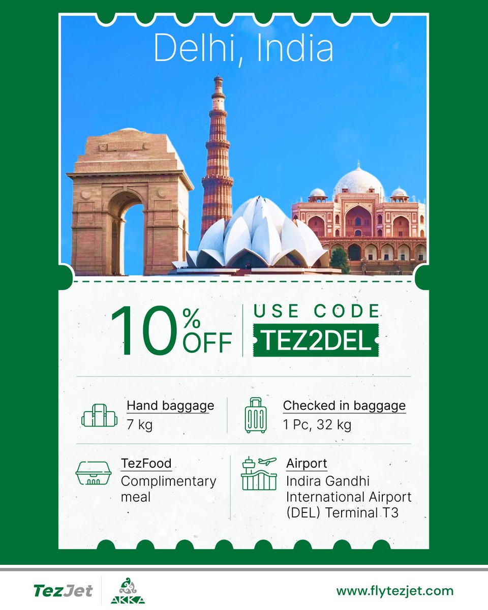 FlyTezJet's tweet image. 🇷🇺 Город, который движется быстро и остаётся с вами.

flytezjet.com

🇮🇳 A city that moves fast, and stays with you.



#TezJet #TezToDelhi #FlyTezJet #DelhiCity