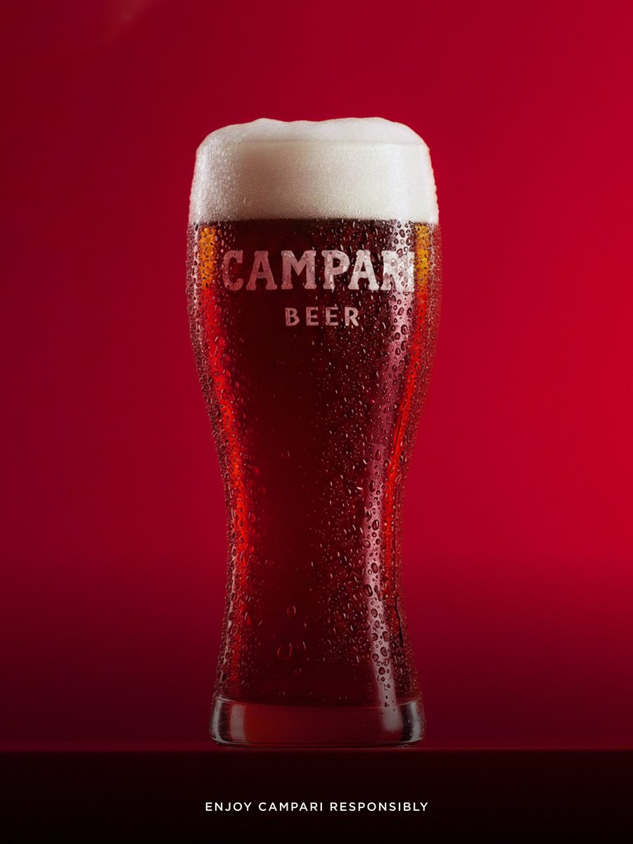Bold Red Meets Cold Refreshment.
Campari + Beer = The Perfect Serve

#MakeItIconic
#CampariAndBeer