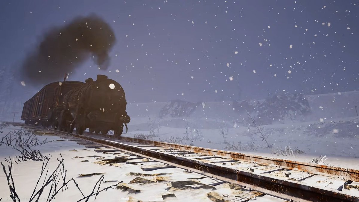 gamewith_review's tweet photo. 『Frostrail』のゲームプレイ映像が公開！機関車と共に凍てつく大地を駆け抜ける サバイバルクラフトFPS！
#Frostrail

詳細はこちら
https://t.co/SekO2hR3uc https://t.co/FGzfOXHrzj