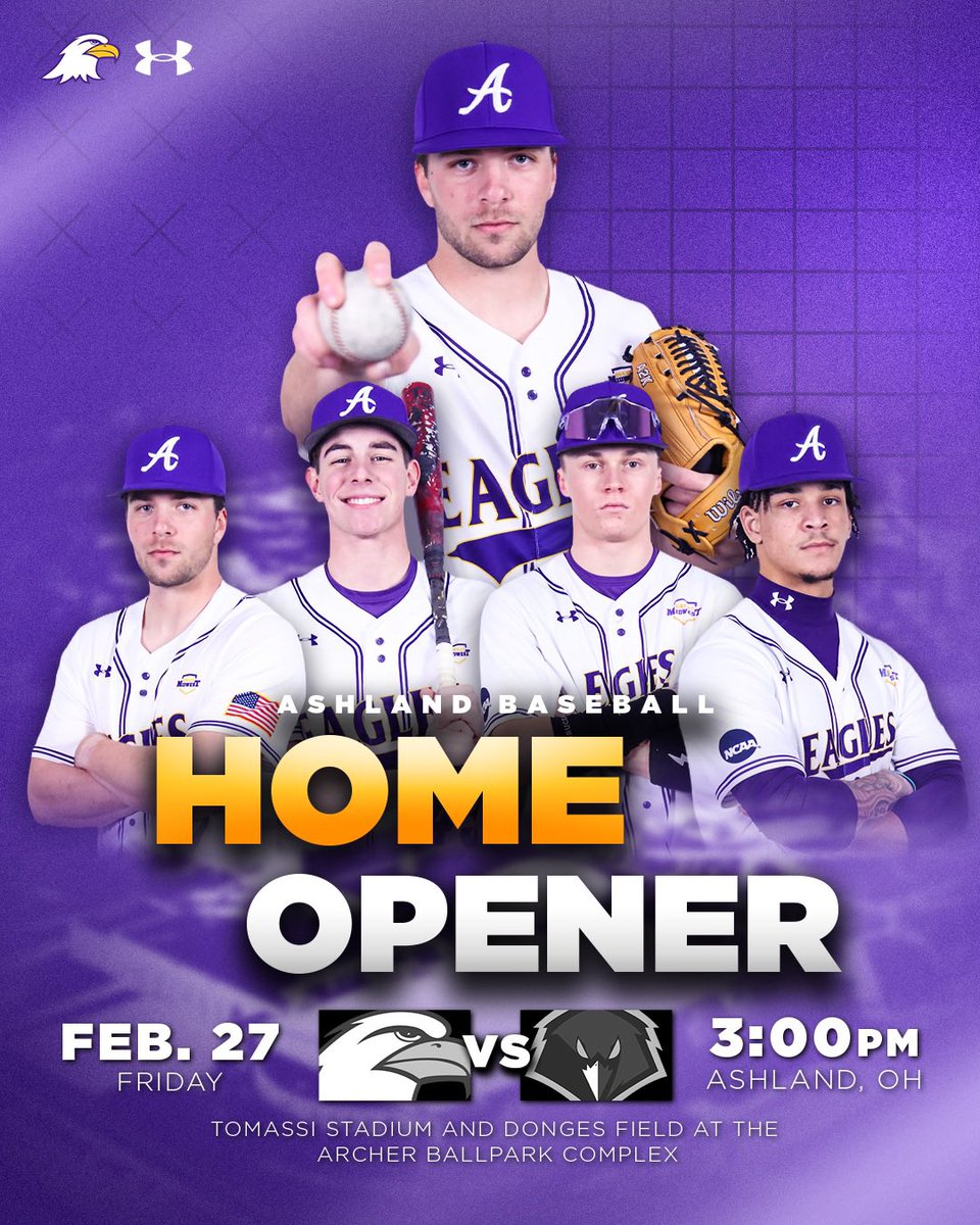 <a href="/ashland_base/">Ashland University Baseball</a> gets their 2026 home campaign kicked off this afternoon!
