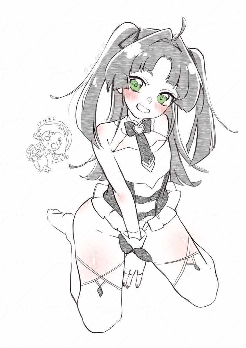 「ミスティック小林」|八伽のイラスト