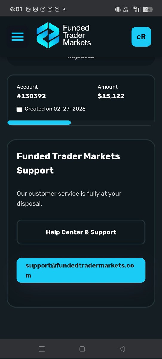 batboyraina's tweet photo. Requested my first payout with @FTMarketslive @RZFTMARKETS 
Let's see how fast they processs my first payout 🤩♥️ https://t.co/GAInZmAp4p