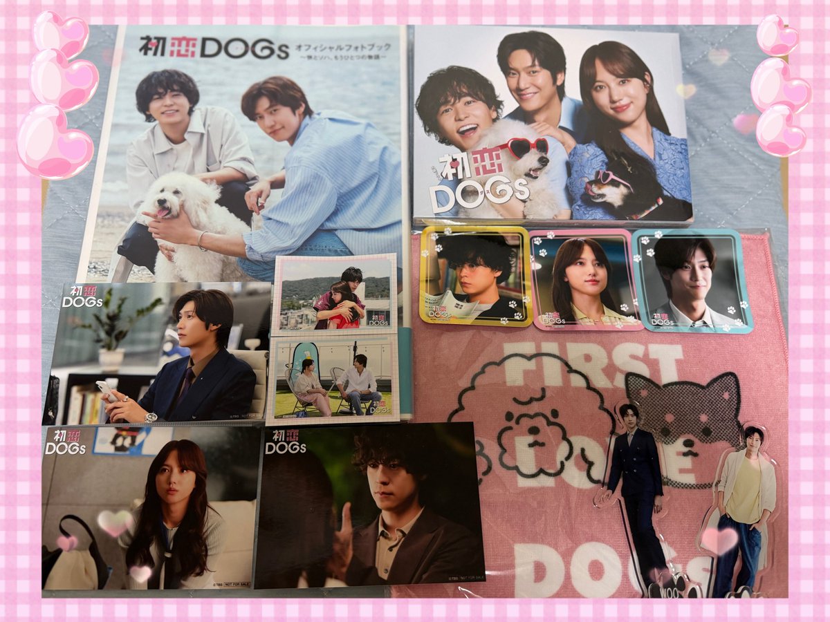 帰宅したら、
Blu-ray📀届いてました😆💓🙌
ソハと向き合うのも久しぶり🤭☺️
みんなとの暑い夏☀️🫠🎐
思い出してましたー😂
特典観るの楽しみ🫶
アクスタ並べるのも久々でした✨😁

#清原果耶　#成田凌
#나인우 #NaInwoo  #ナイヌ
#첫사랑DOGs  #初恋DOGs
#하츠코이도그스
#누룽지　#NWOORUNGJI