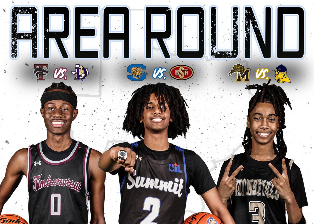 MISDathletics's tweet photo. AREA ROUND GAMEDAY!

Good luck to all 3 of our teams!

@TviewBasketball vs Denton - 7pm
@JunitBasketball vs Saginaw - 730pm
@Mansfieldhoops vs EP Eastwood - 4pm https://t.co/pWn2msrllS