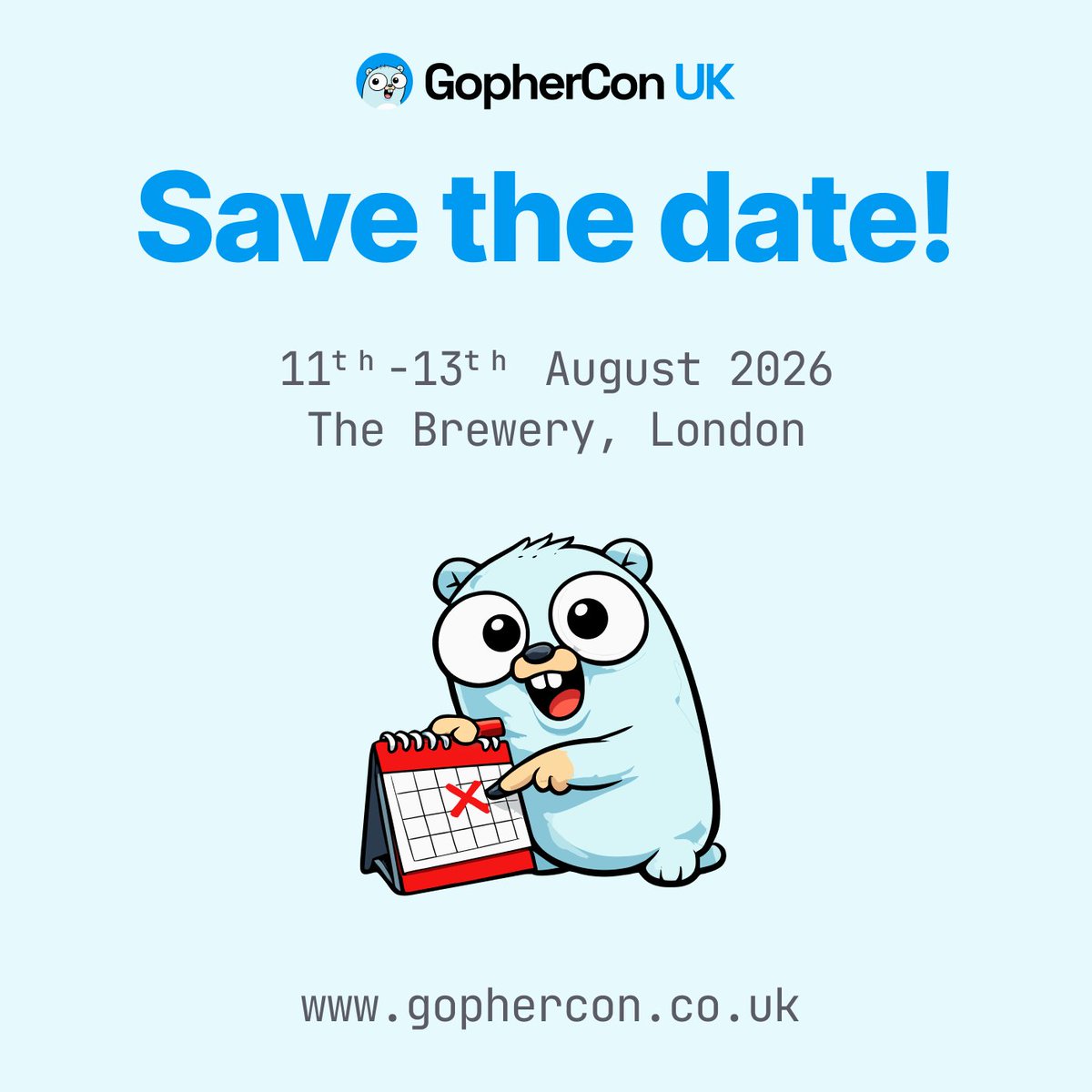 GopherCon UK tweet media