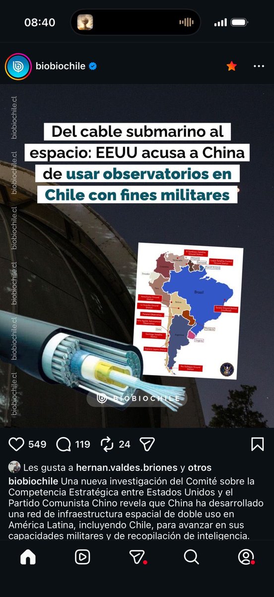 En este seminario en 2023 en NY sostuve que la rivalidad China EEUU en realidad se da en plano de las tecnologías, uso de datos, fibra óptica, IA, más que en lo comercial. 

Lástima que hoy Chile sea uno de los escenarios de esta disputa