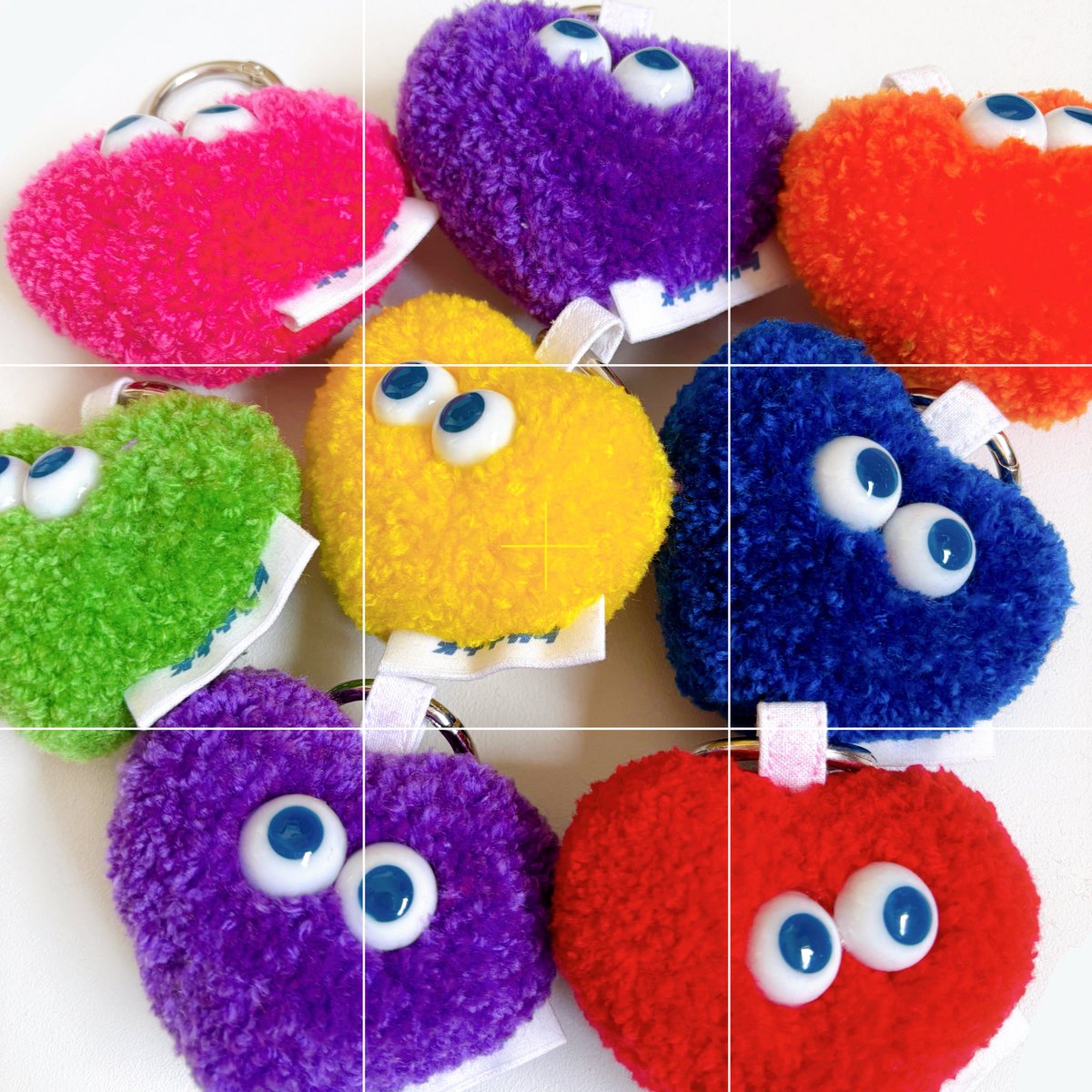 📸 ぎゅっと集めた Heart Monster 見ているだけで思わず笑顔になっ