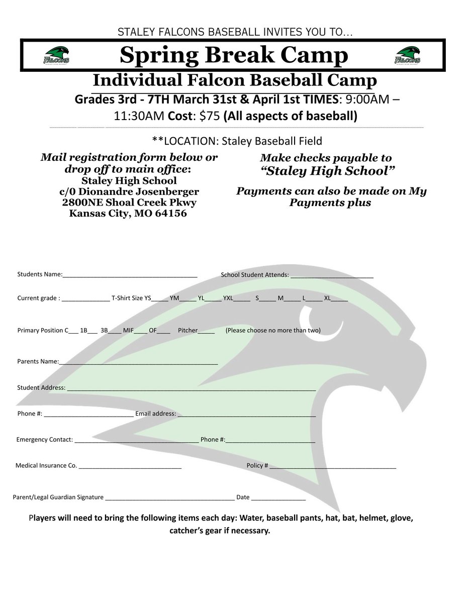 Staley Baseball tweet media