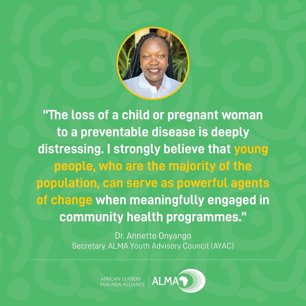 African Leaders Malaria Alliance (ALMA) tweet media