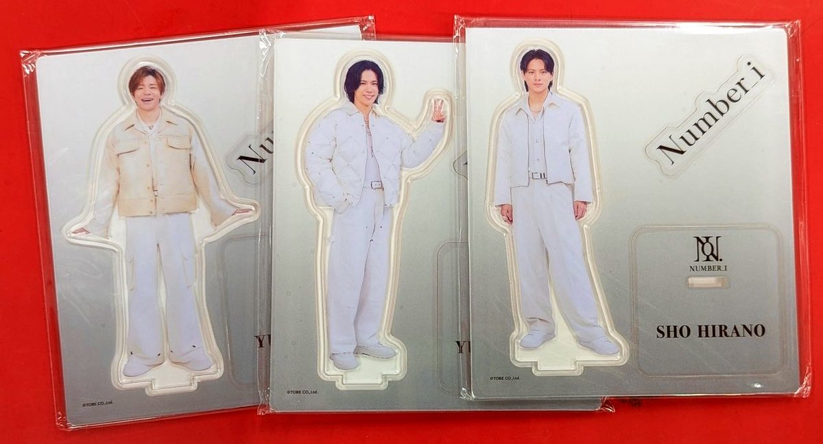 ⚡️販売情報⚡️ Number_i アクリルスタンド2025が入荷しました