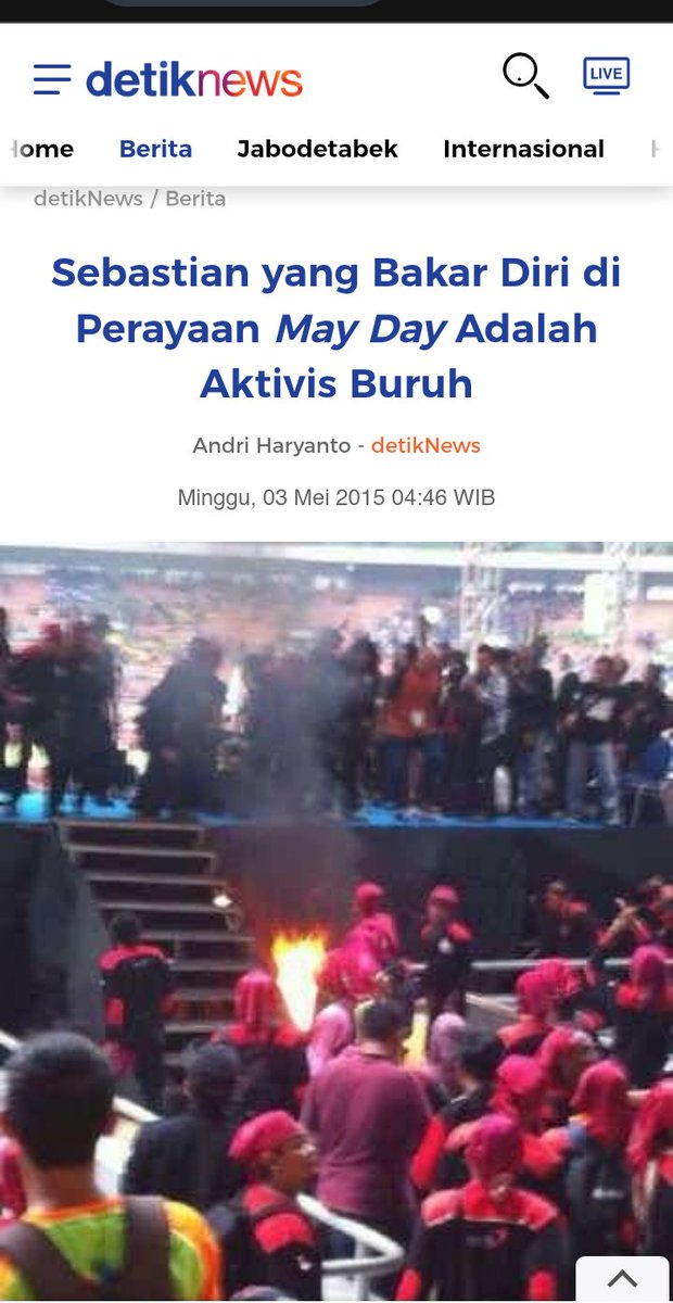 Juga Sebastian.
Rest in power para martir seluruh dunia.