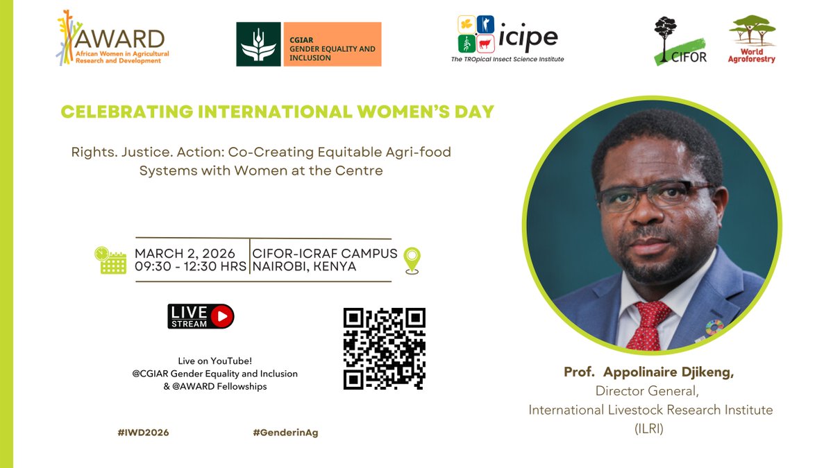 CGIAR GENDER tweet media