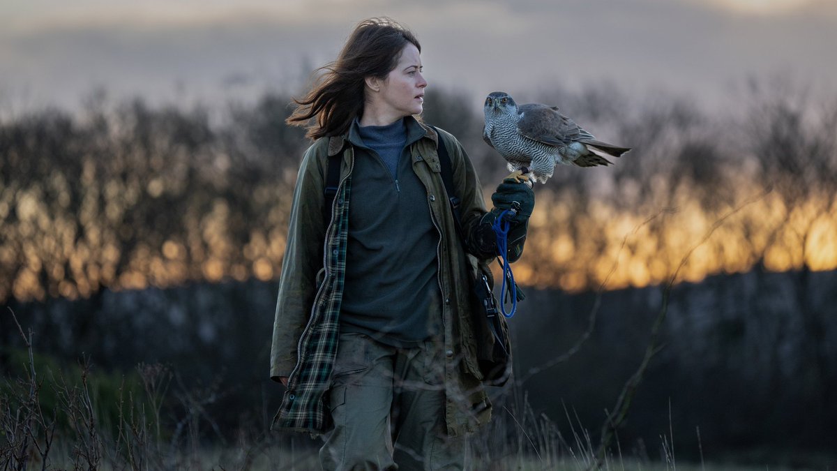 modytalkmovies's tweet photo. 39. #HIsForHawk (2025) A tender movies that does take it's time going but it does have a moving story, the cinematography is gorgeous and it is paired with strong performances by Claire Foy and Brendan Gleeson that keeps you engaged, it is sweet even if a bit repetitive. ⭐️⭐️⭐️ https://t.co/wcxeSbcSTV