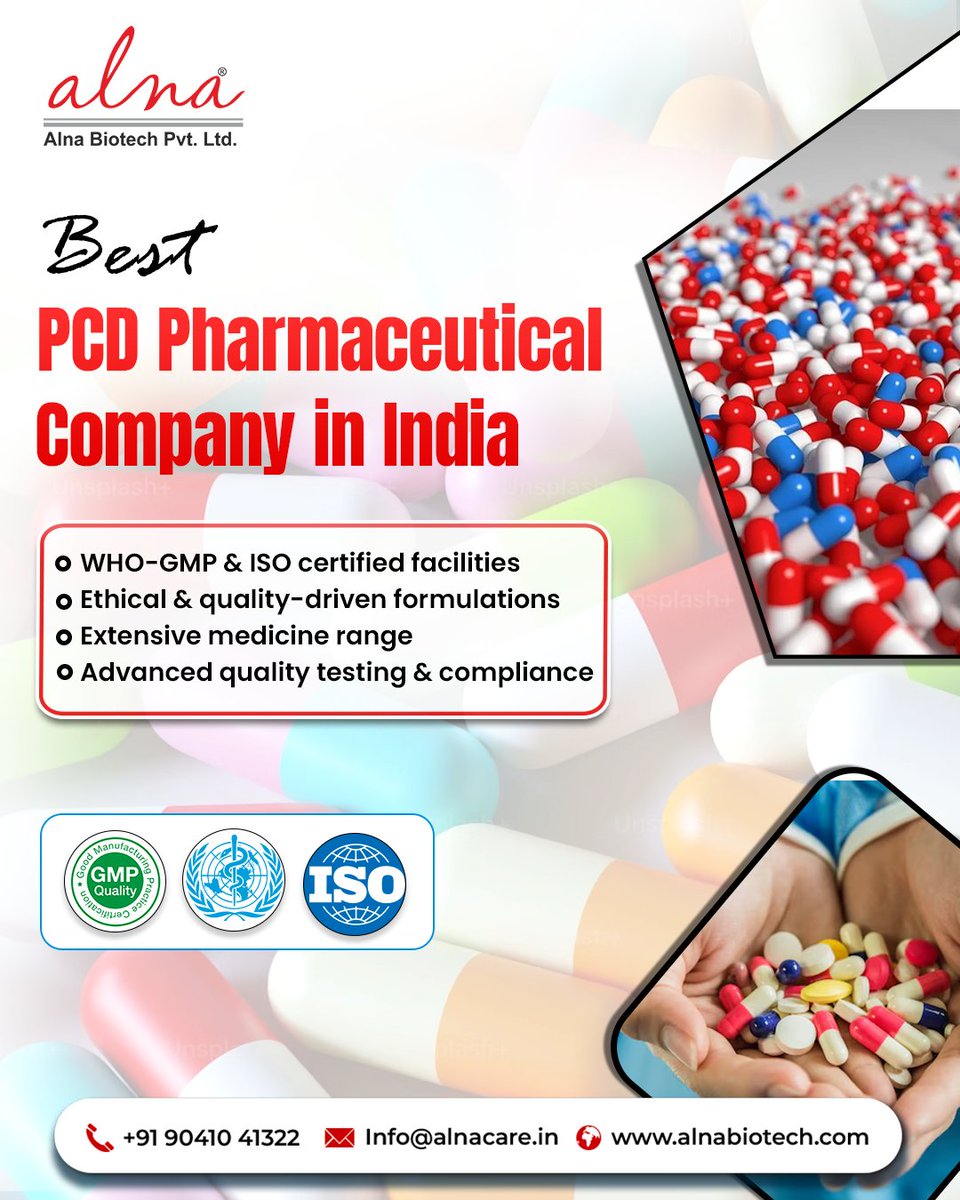 alnabiotech's tweet photo. Looking for a trusted PCD Pharma Franchise partner? 📷 Join hands with the Best PCD Pharmaceutical Company offering WHO-GMP &amp; ISO-certified products, high-quality formulations, and complete business support for your pharma growth! 📷📷 https://t.co/WcYEfw6F2a