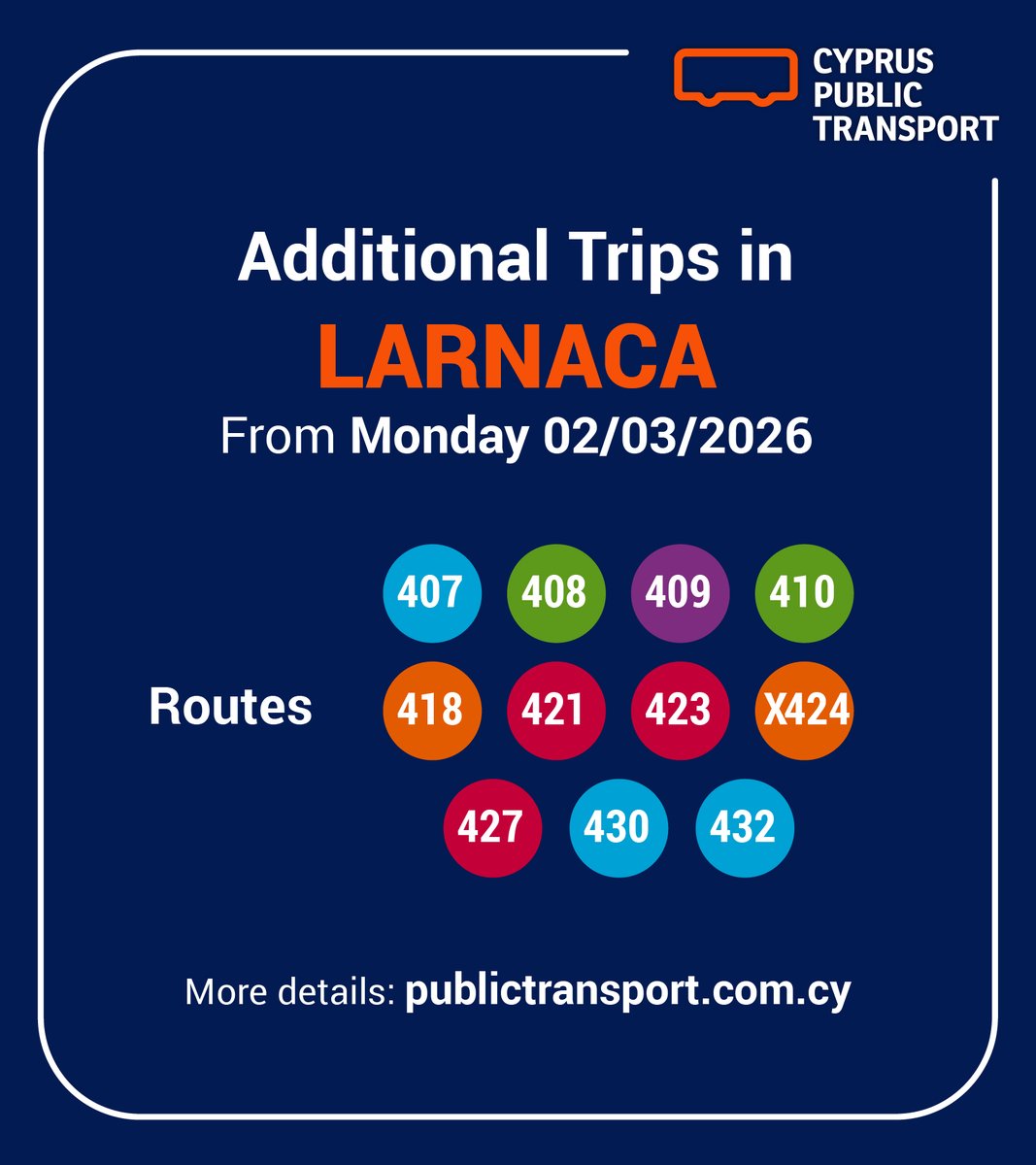 Cyprus Public Transport tweet media