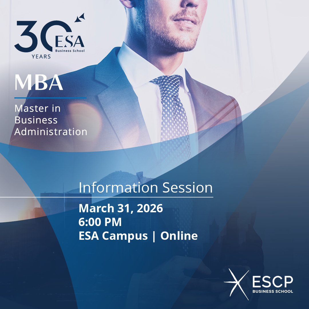 ESA Business School tweet media