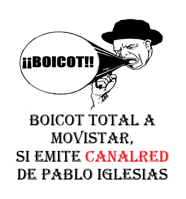 Pásalo, copia y pega, RT, lo que sea para que ese malparido comunista no pueda emitir en España.