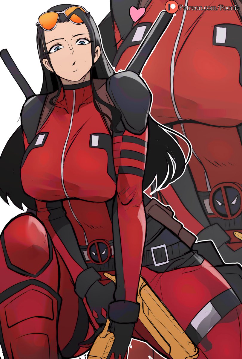 foonie_xd's tweet photo. Nah , its coz Deadpool Robin had so much aura https://t.co/KtoCXpavHr