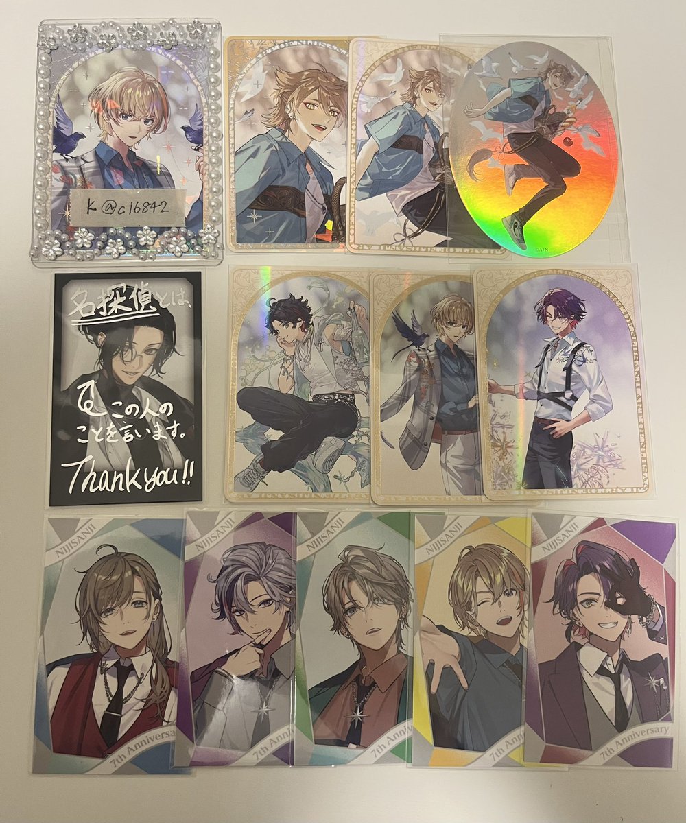 c16842's tweet photo. 《譲渡/買取/交換》
にじさんじ　ウエハース

求))定価＋送料>リトリンhttps://t.co/O83Ac46fVN

譲))画像1〜6

支払い方法)paypay

🎈まとめてお迎えの方を優先する場合がございます。

⚠︎グッズ数整理の為一部当方の推しも含まれております。ご了承ください。

検索からお気軽にお声掛けください🌼 https://t.co/mCc8eg5ztP