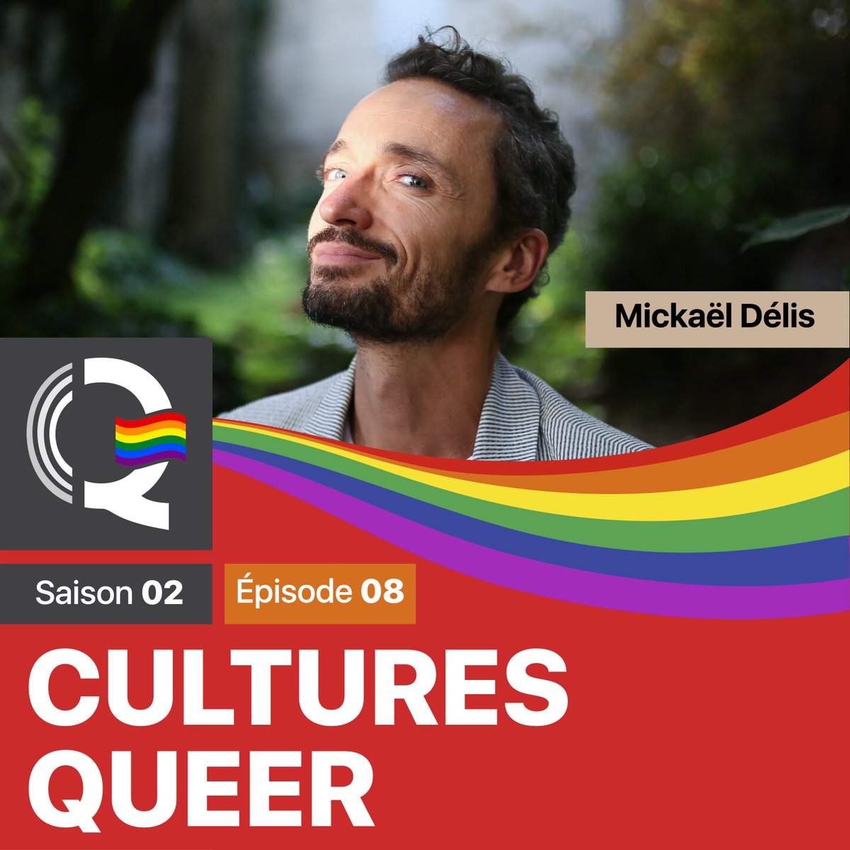 📻 𝗠𝗶𝗰𝗵𝗮𝗲𝗹 𝗗𝗲́𝗹𝗶𝘀 est dans Cultures Queer #CQ

Un échange puissant sur les injonctions faites aux hommes, la culture gay, le sexe, la tendresse et la liberté d’être soi.

À écouter sur LA Radio <a href="/FondsQueerAsYou/">Queer as You 🏳️‍🌈🏳️‍⚧️🌈</a>  🌈
🎧 queerasyou.org/agir/laradio/m…

#LGBTQIA #Queer #Podcast