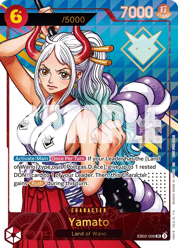 Here are the top prize cards for Extra Grand Battle for Stores May