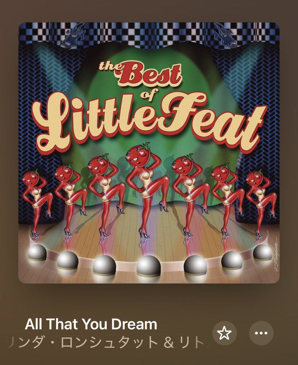 Nowplaying #LindaRonstadt #Littlefeat やっぱリトル・フィートの