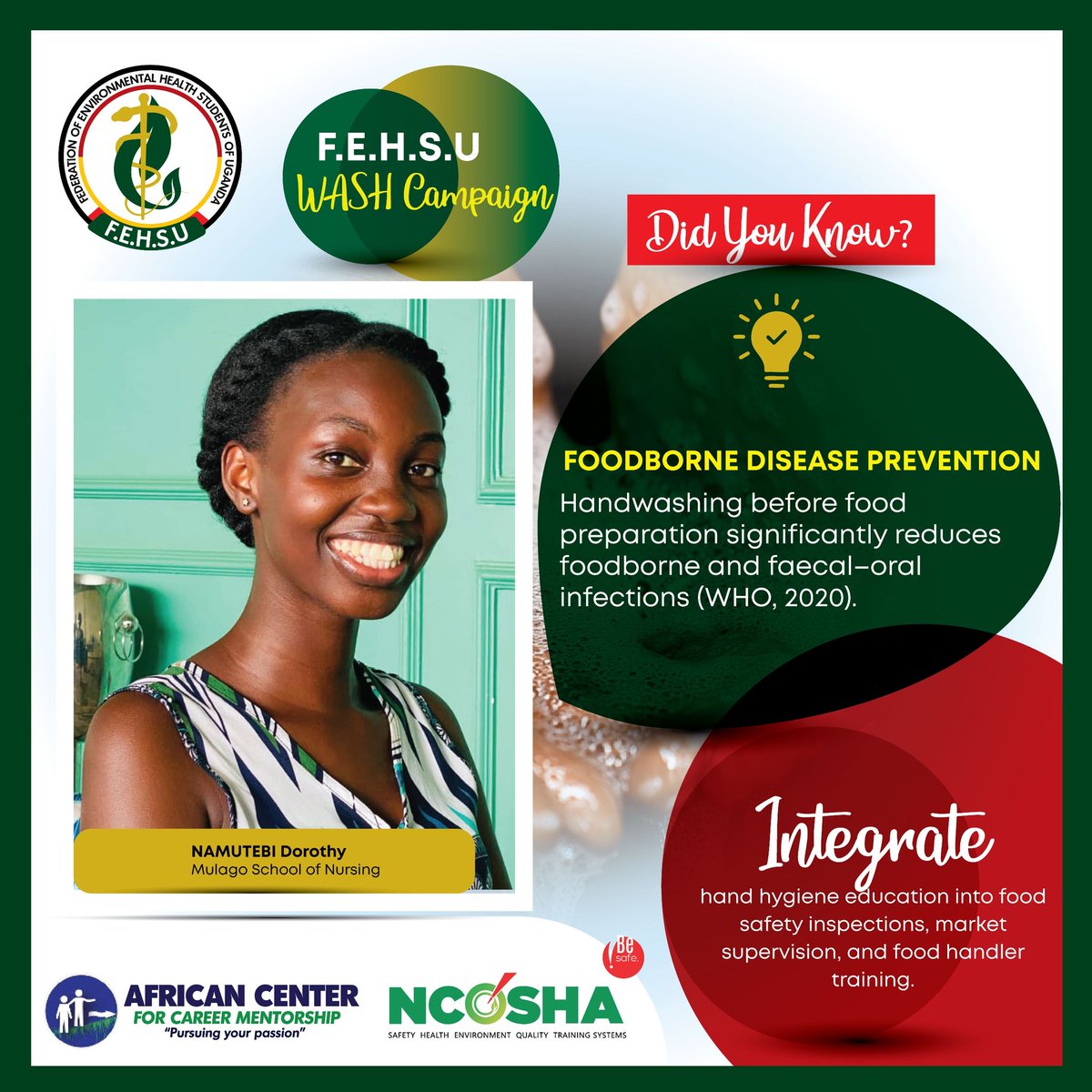 Federation of Environmental Health Students of Ug tweet media