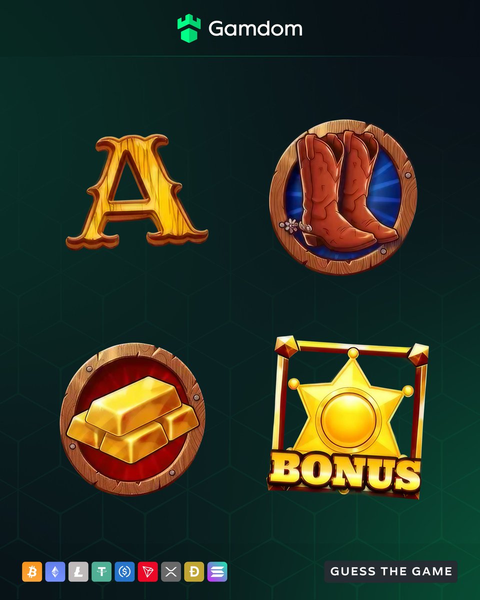 Can you guess which slot these symbols belong to? 🤔

Drop your answer and userID in the comments for a chance to win FREE spins! 🎰

💚 + 🔁 - *KYC Lvl 2 verified Gamdom users only