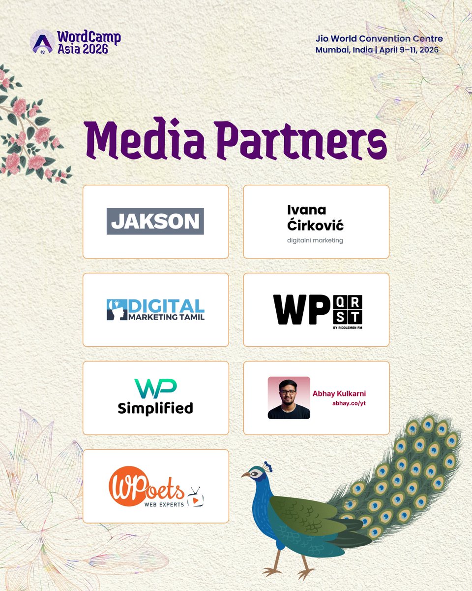 WordCamp Asia tweet media