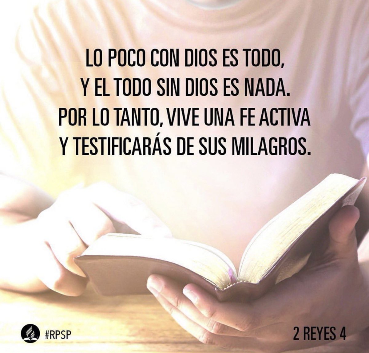 ERonaldTerrones's tweet image. 2Reyes 4
Dios está dispuesto a suplir nuestras necesidades, pero recordemos que lo hará de acuerdo con la medida de nuestra fe.  ¿Cuál es tu necesidad hoy? No olvidemos nuestro Dios es más grande que nuestra necesidad. Dios te bendiga. #rpsp #PrimeroDios