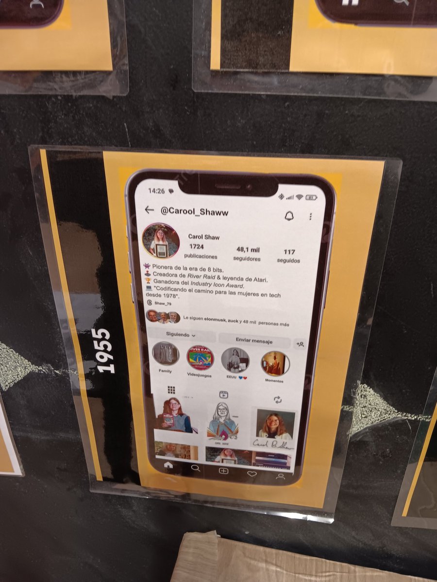 ieselpicarral's tweet image. Dentro del Proyecto #TIMELINE 🌀 de la segunda evaluación, el alumnado de 4º de #DIGITALIZACIÓN🖥️ ha imaginado los perfiles de Instagram que habrían tenido las informáticas a lo largo de la historia,  🧮 hasta las mujeres que están poniendo en marcha la #InteligenciaArtificial 🤖