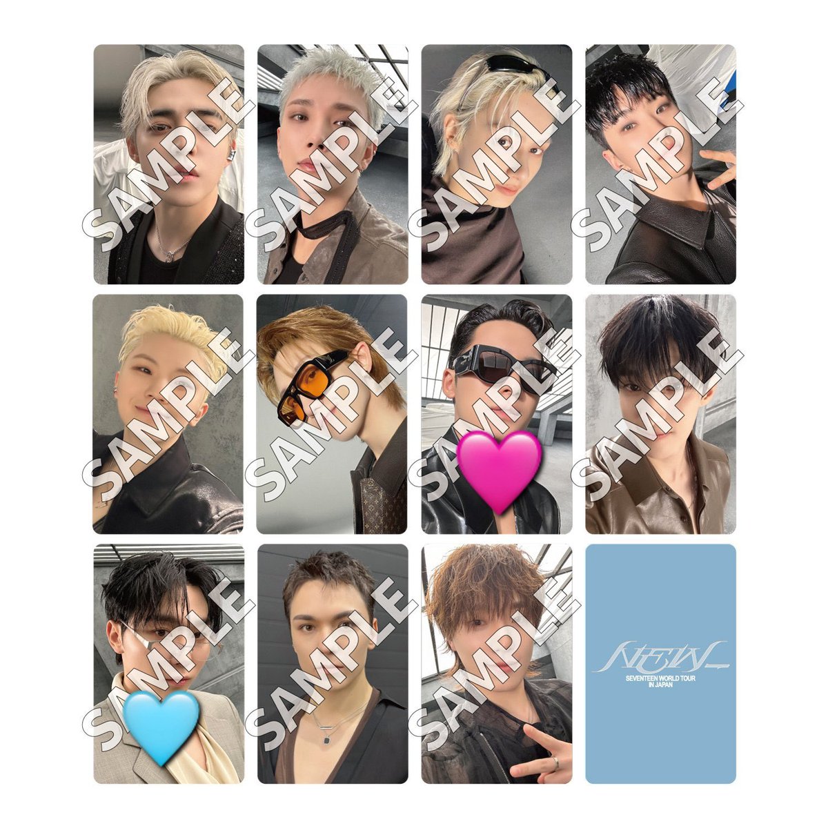 SEVENTEEN セブチ NEW 来場者限定特典 会場限定 トレカ weverse ユニバ