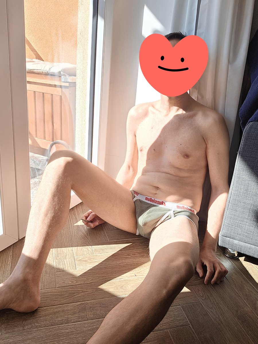 Enjoying warm rays of sun 
#gay #gayman #underwear #gayinunderwear #bulge #bulgeinbriefs #gaybulge #gayunderwear #briefs #briefslovers #AussieBum