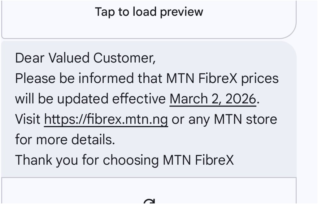 RegalEmjay's tweet photo. @MTNNG How can you send a message about an increment effective immediately without notifying users beforehand? Haba! You sent me this message just now, and the increase starts on Monday. Today is Friday, BTW. Do you even think about your customers at all? A new user at that. 😏 https://t.co/Bq445HUclG