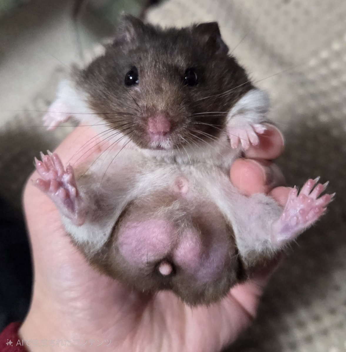 よくフリーズするまーちゃん🤭