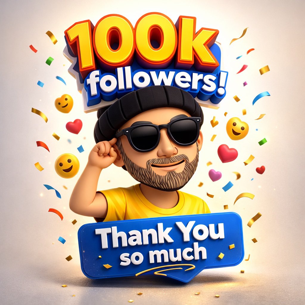 Wow!! 😳😳😳😳
I never thought I’d get to 100k connections! 🎉

Thank you all for your support, it really means so much to me 👏👏